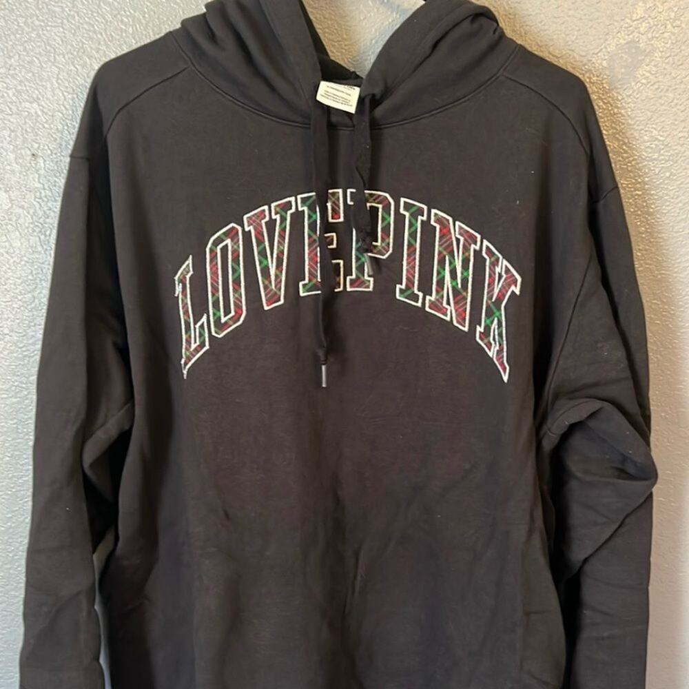 Victoria’s Secret PINK Black XL Hoodie